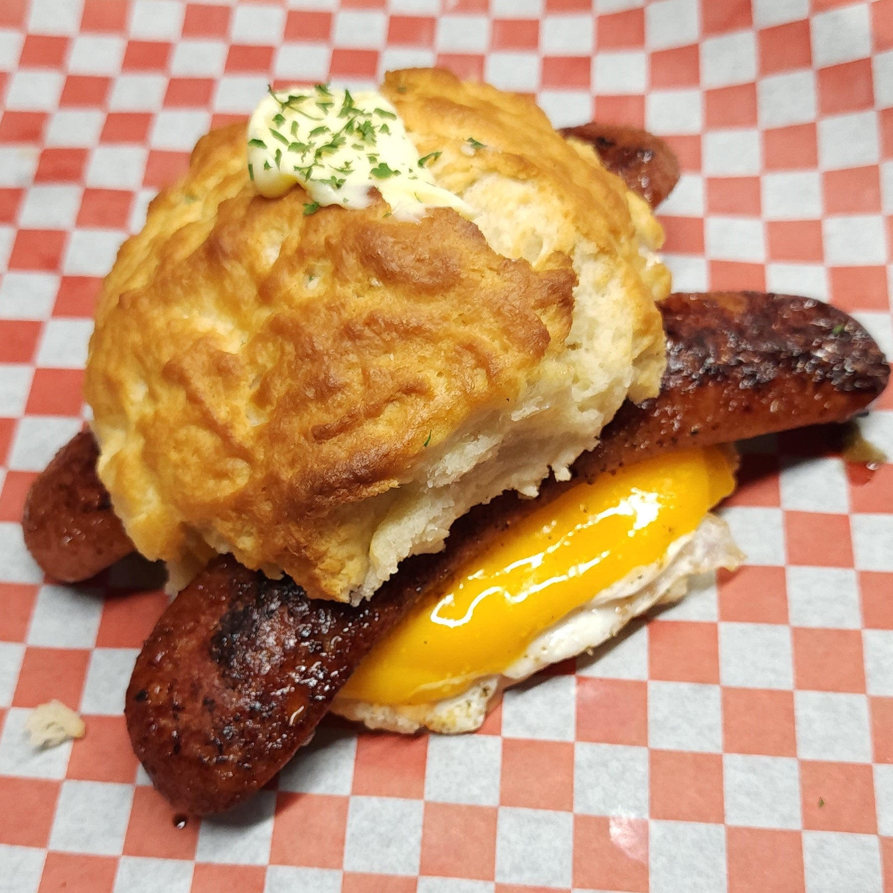 BITCHWICH Hot Link Biscuit Bitch